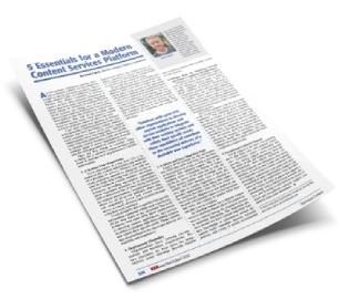 5 Essentials for a Modern Content Services Platform